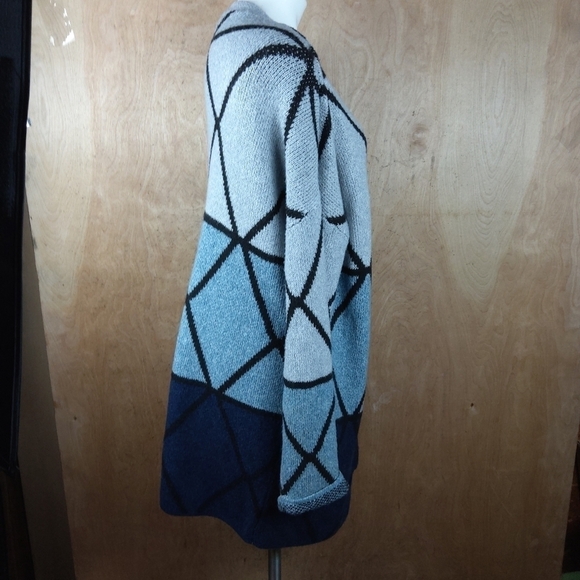 NWT JOSEPH A.  ombre geometric carddian - Picture 4 of 5